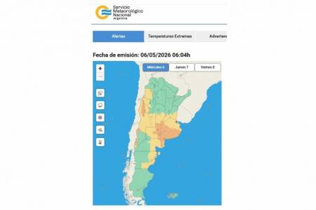 Alerta por tormenta