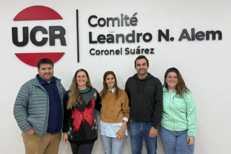 Renovación de autoridades en la UCR de Coronel Suárez: una nueva generación de dirigentes asume el desafío de fortalecer el radicalismo local