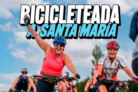 ¡Bicicleteada a Santa María!