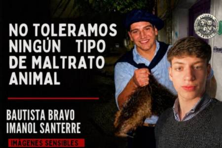 Indignación por maltrato animal en Bahía Blanca. “Buscamos que los expulsen de ambas universidades y que los declaren personas no gratas”