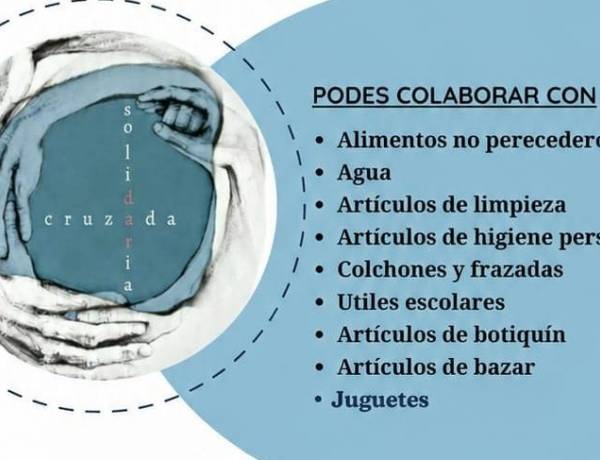 Cruzada Solidaria 2026: Sumate a ayudar