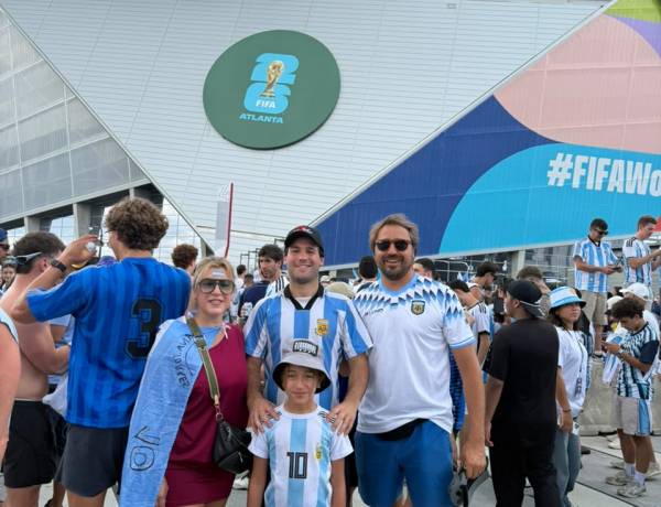 "Para mí ya ganamos el Mundial": la emoción del suarense Martín Torres desde Atlanta tras la histórica victoria de Argentina sobre Inglaterra