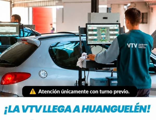 ¡La VTV llega a Huanguelén!