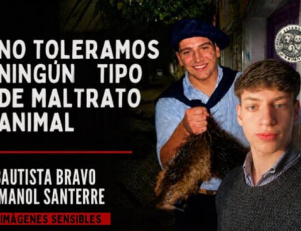 Indignación por maltrato animal en Bahía Blanca. “Buscamos que los expulsen de ambas universidades y que los declaren personas no gratas”