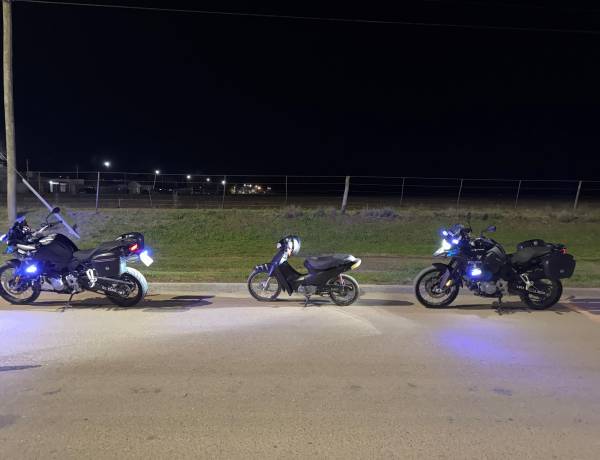 CONTROLES VEHICULARES Y APREHENSIÓN POR DESOBEDIENCIA EN EL DISTRITO DE CORONEL SUÁREZ