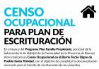 CENSO OCUPACIONAL PARA PLAN DE ESCRITURACIÓN– PLAN FAMILIA PROPIETARIA