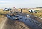 Dos muertos tras un choque frontal en la Ruta 33