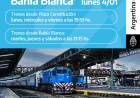 El tren a Bahía Blanca suma dos nuevas frecuencias semanales