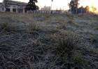 Se registró la helada más fuerte: 9.1º bajo cero