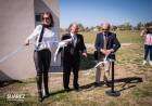 Huanguelén: el intendente Moccero y el delegado Raúl Schwab inauguraron junto a los “amigos del parque” la primera etapa de los baños públicos inclusivos del parque recreativo