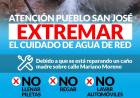 ATENCIÓN: Corte de agua en Pueblo San José