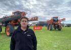 Sergio Ponzio: "Jacto son pulverizadoras con mucha productividad y toda la tecnología..."