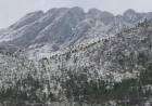 Nieve en Sierra de la Ventana