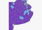 El mapa, pintado de violeta: LLA ganó en 99 de los 135 distritos bonaerenses