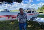 “Mi padre siempre tomó como objetivo de los aeroclubes la formación del piloto”