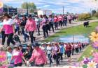 Caminata en conmemoración del Día de la Mujer