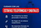 Alerta por estafas telefónicas y digitales: cómo prevenirse y evitar ser víctima